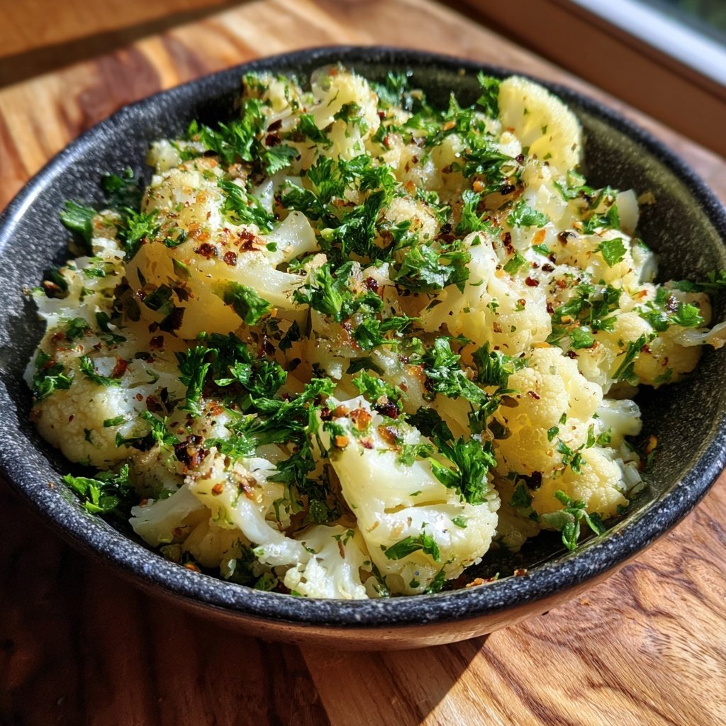 Blumenkohl Reis Mit Kräutern