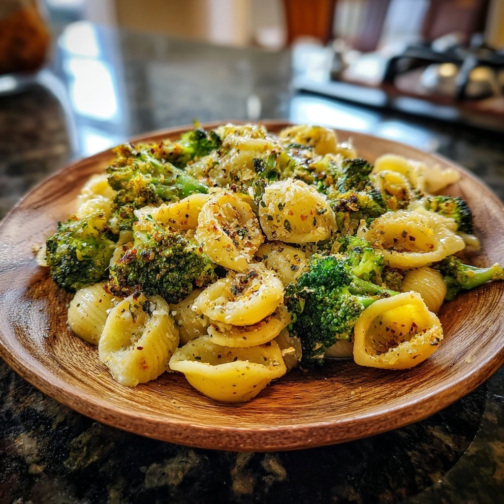 Brokkoli Pasta Pfanne