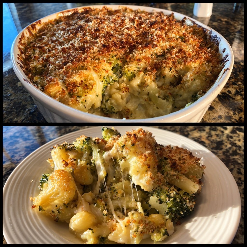 Blumenkohl Auflauf Mit Brokkoli