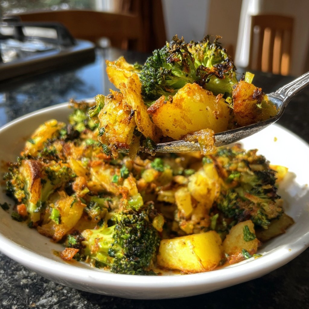 Brokkoli Kartoffel Pfanne Rustikal