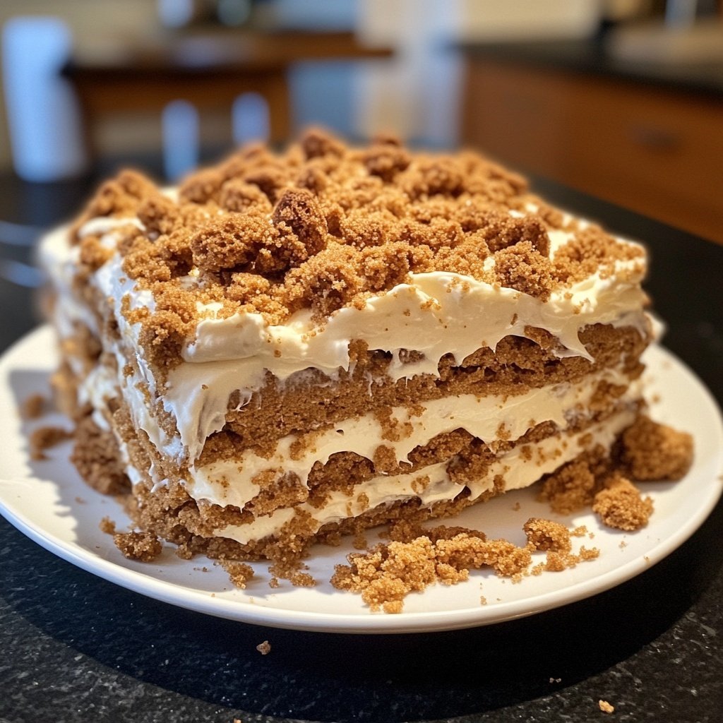 Spekulatiuskuchen ohne Backen