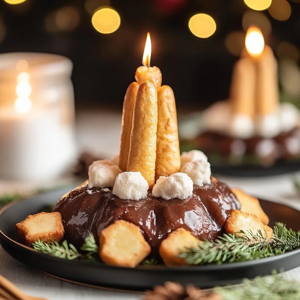 Weihnachtlicher Nachtisch