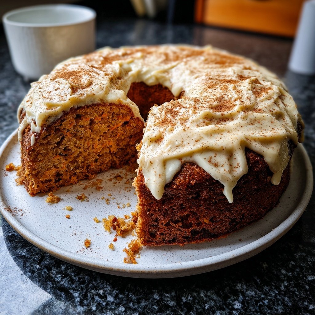 Karottenkuchen Mit Vanillezucker