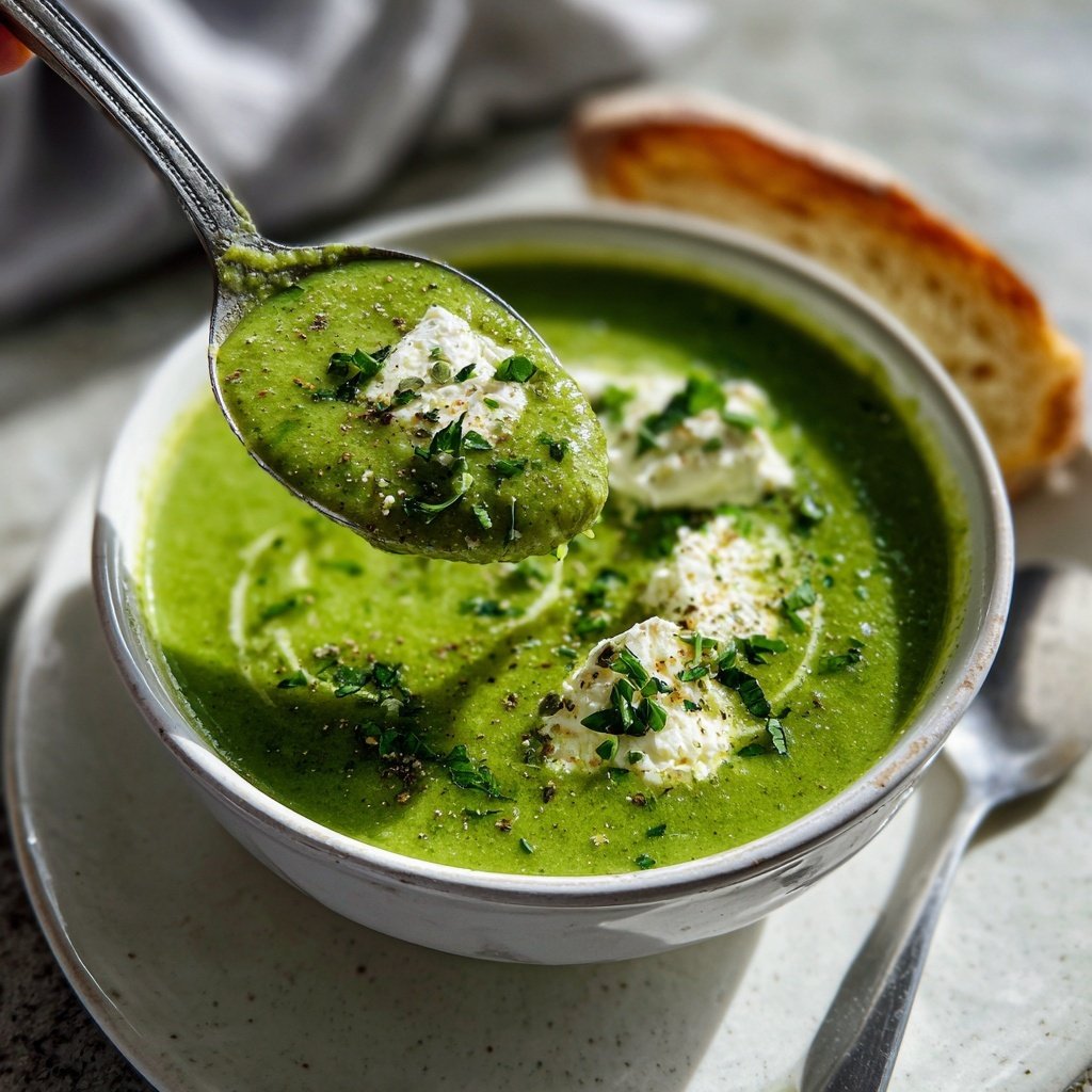 Brokkoli Suppe Mit Frischkäse