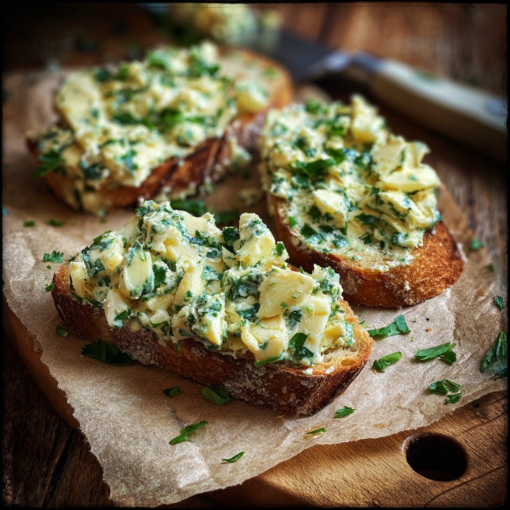 Knoblauch Kräuterbutter Für Grillabende