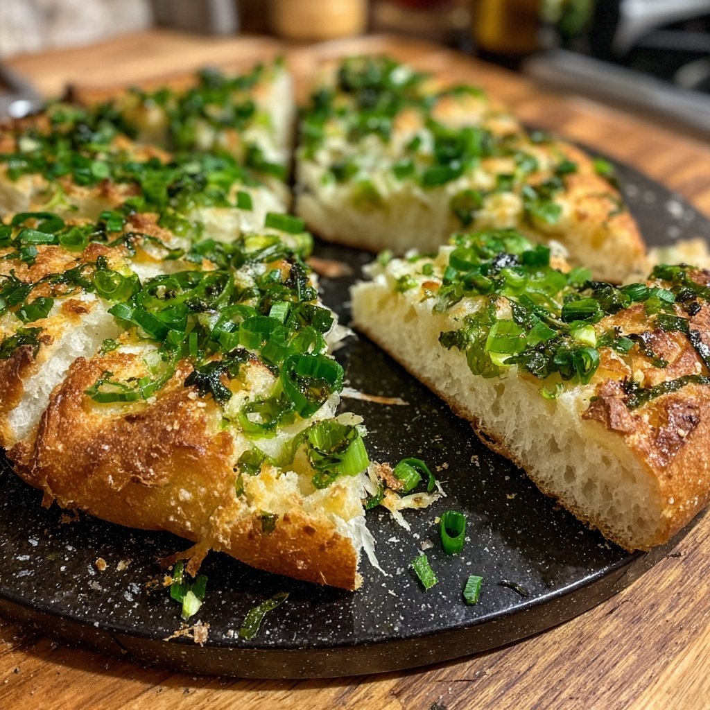Zupfbrot Mit Lauchzwiebeln
