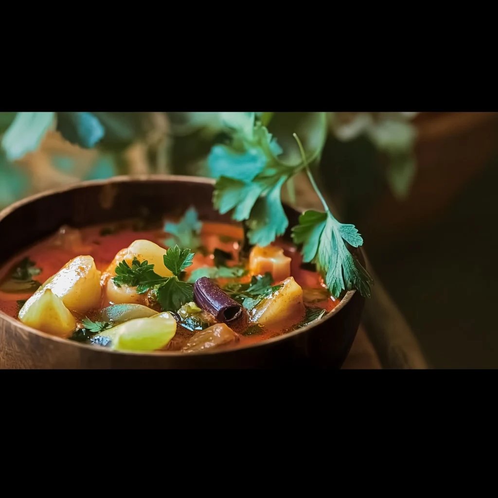 Omas veganer Steckrübeneintopf